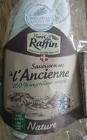 Mängden socker i Saucisson sec à l'Ancienne nature