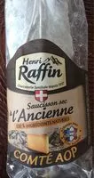 Mängden socker i Saucisson sec à l'ancienne Comté Aop