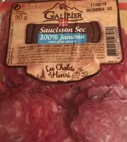 Mängden socker i Saucisson sec