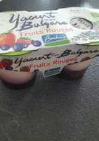 Mängden socker i Yaourt Bulgare Fruits Rouges Brasse Aux Fruits