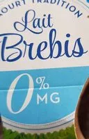 Mängden socker i Yaourt tradition lait de brebis