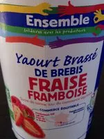 Mängden socker i Yaourt brebis fraise framboise 400g CC