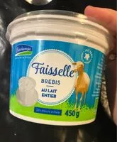 Mängden socker i Faisselle de brebis