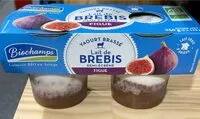 Mängden socker i Yaourt brassé lait de brebis figue