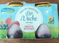 Mängden socker i Yaourt ferme au lait de vache entier fruits rouge