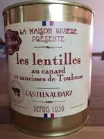 Mängden socker i Les lentilles au confit de canard et saucisses de Toulouse
