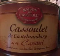 Mängden socker i Cassoulet de Castelnaudary au canard
