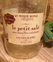 Mängden socker i Petit Salé lentilles