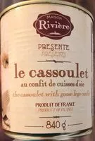 Mängden socker i Cassoulet au confit d'oie