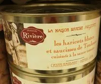 Mängden socker i Les haricots blancs et saucisses de Toulouse