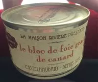 Mängden socker i Le bloc de foie gras de canard