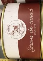 Mängden socker i Gesiers de canard