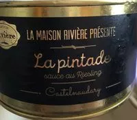 Mängden socker i La pintade sauce au riesling