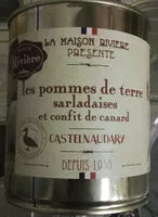 Mängden socker i Pommes de terre sarladaises et confit de canard