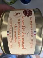 Mängden socker i Le filet de canard et polme de terre a la forestiere