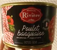 Mängden socker i Poulet basquaise aux poivrons rouges et verts