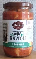 Mängden socker i Ravioli Légumes