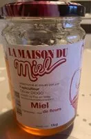 Mängden socker i Miel cremeux LA MAISON DU MIEL