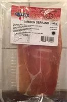 Mängden socker i Jambon serrano