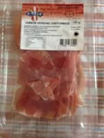 Mängden socker i Jambon serrano chiffonade