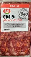 Mängden socker i Chorizo iberirico de cebo