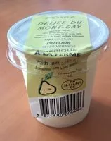 Mängden socker i Yaourt à la poire