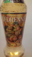 Mängden socker i Sirop De Noisette Vedrenne - 70 CL