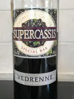Mängden socker i Supercassis - Crème De Cassis Vedrenne