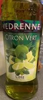 Mängden socker i Sirop Citron vert