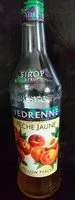 Mängden socker i Sirop de pêche jaune