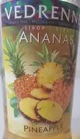 Mängden socker i SIROP ANANAS