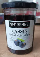 Mängden socker i Cassis à la crème de cassis