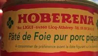 Mängden socker i Pâté de foie pur porc piquant