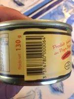 Mängden socker i Terrine de campagne