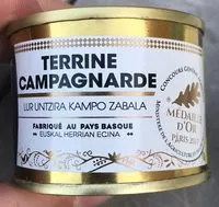 Mängden socker i Terrine campagnarde