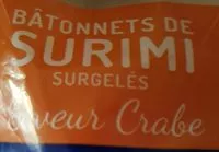 Mängden socker i Bâtonnets de surimi