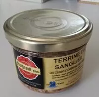 Mängden socker i Terrine de sanglier