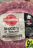 Mängden socker i Saucisse de Toulouse