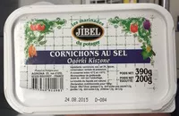 Mängden socker i Cornichons au sel