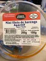Mängden socker i Mini filets de harengs