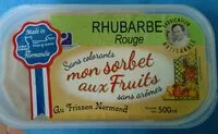 Mängden socker i Mon Sorbet aux fruits Rhubarbe rouge