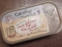 Mängden socker i Glace caramel beurre salé