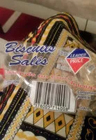 Mängden socker i Biscuits Salés (Mélange Sec, Préparé)