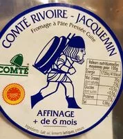 Mängden socker i Fromage comté affinage 6 mois