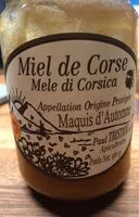 Mängden socker i Miel de corse