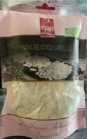 Mängden socker i Noix de coco lamelle