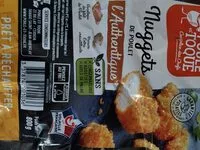 Mängden socker i Nuggets de poulet authentique