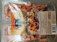 Mängden socker i Lardons de volaille fumés