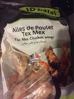 Mängden socker i Ailes de poulet tex mex
