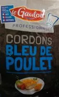 Mängden socker i Cordons bleu de poulet (surgelé)